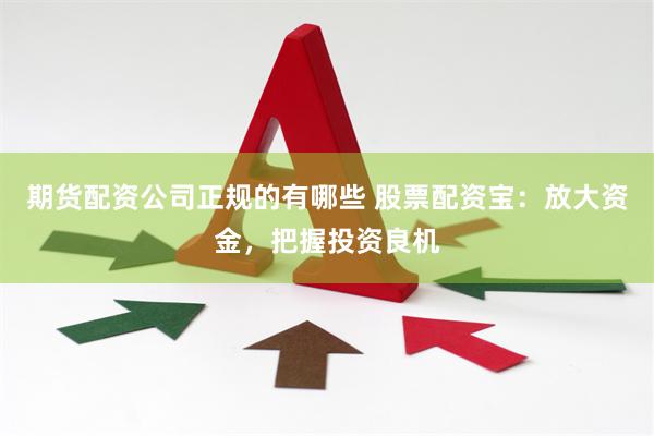 期货配资公司正规的有哪些 股票配资宝：放大资金，把握投资良机